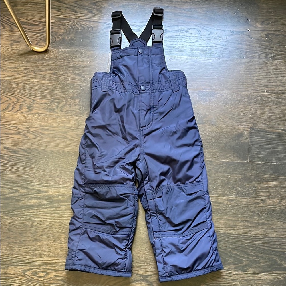 Kids Navy Snow Bib Overalls GAP